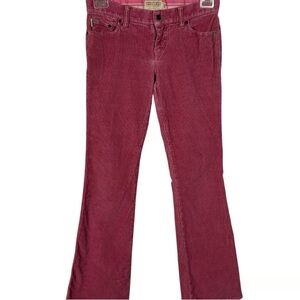 Women's Corduroy Jeans - Red